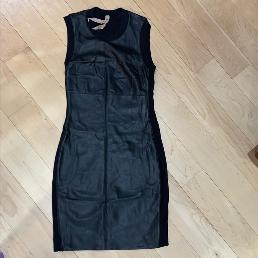 Bailey 44 Leather Mini Dress